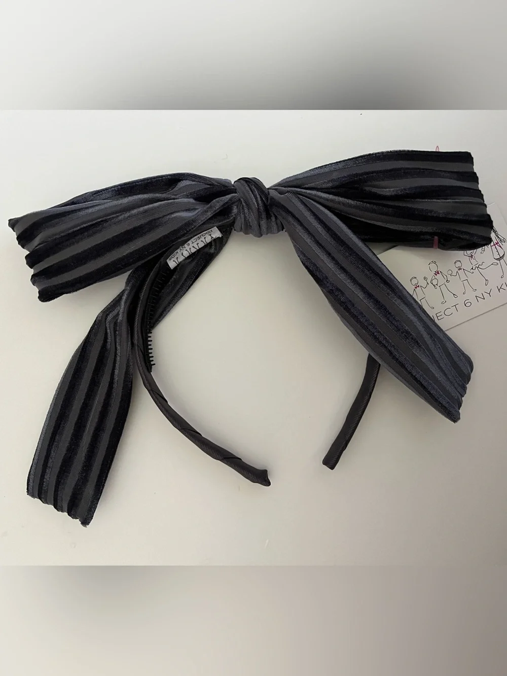 Project 6 NY Kids Bow Headband NWT!!